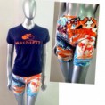 SHORT SUPLEX LIGHT ESTAMPADO E BLUSA POLIAMIDA